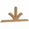 Ekena Millwork Richland Timber Gable Bracket, Western Red Cedar, 108"W x 40"H x 5 1/2"D x 5 1/2"F, 9/12 Pitch GBW108X40X0606RIC00SWR - alternate 3